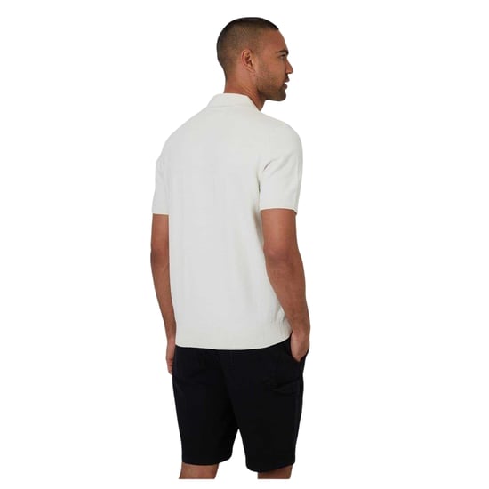 Threadbare - Poloshirt für Herren, Mit Kragen (Ecru) - Image 2