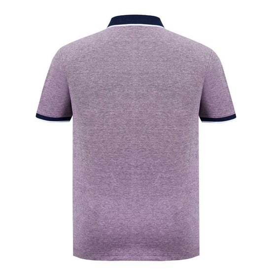 SoulCal - Poloshirt für Herren, Baumwolle Piqué (Burgunderrot/Weiß) - Image 2