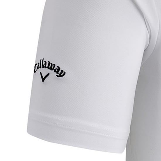Callaway - Poloshirt, Unifarben für Herren (Leuchtend Weiß) - Image 3