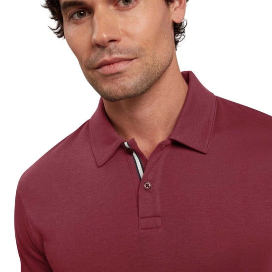 Ted Baker - Poloshirt für Herren (Weinrot) - Image 4