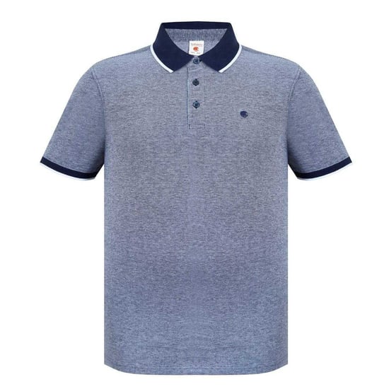 SoulCal - Poloshirt für Herren, Baumwolle Piqué (Marine/Weiß) - Image 1
