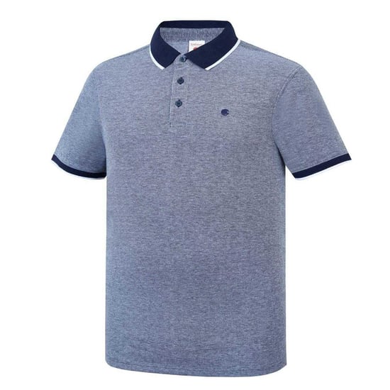 SoulCal - Poloshirt für Herren, Baumwolle Piqué (Marine/Weiß) - Image 3