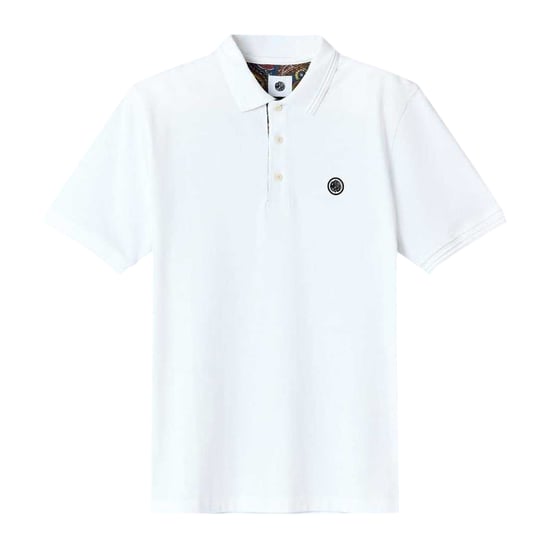 Pretty Green - "House" Poloshirt für Herren (Weiß) - Image 1