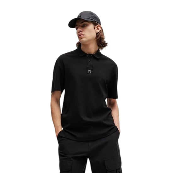 Hugo - "Deabono" Poloshirt für Herren (Schwarz) - Image 4