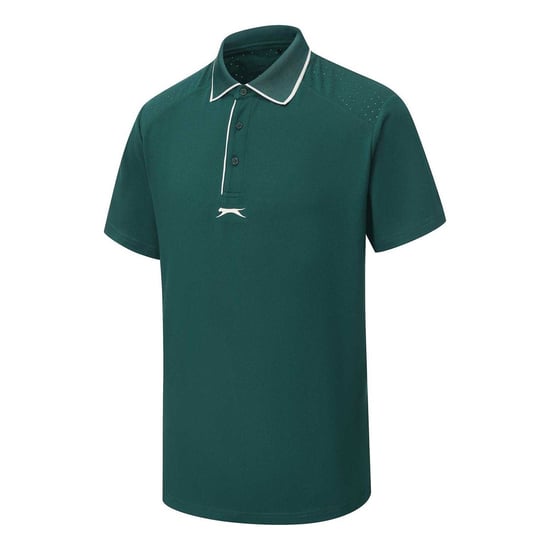Slazenger - Poloshirt für Herren, Performance, Regulär, kurzärmlig (Grün) - Image 3