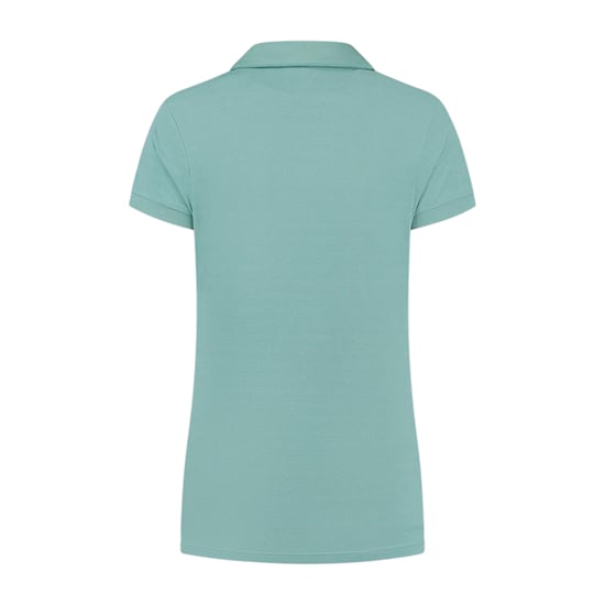 K-Swiss - "Hypercourt" Poloshirt für Damen, V-Ausschnitt, Regulär (Blau) - Image 2