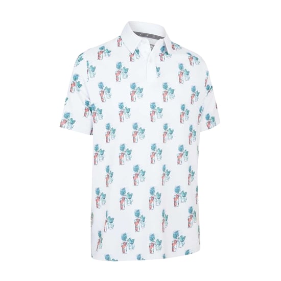 Callaway - "19th" Poloshirt für Herren, Mit Kragen (Leuchtend Weiß) - Image 2