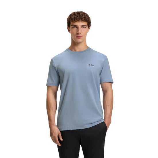 Boss - Poloshirt für Herren, Rundhalsausschnitt, Regulär, kurzärmlig (Blau) - Image 4