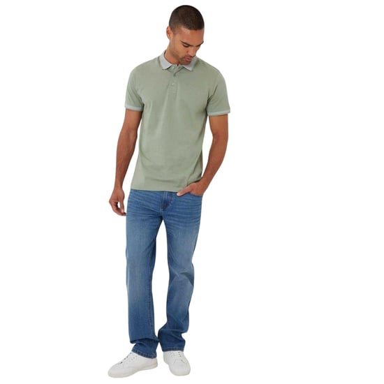 Threadbare - "Shandy Nocturnal" Poloshirt für Herren (Salbei) - Image 4