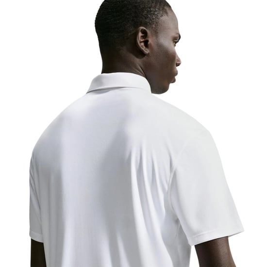 Nike - "Performance" Poloshirt für Herren, kurzärmlig (Weiß/Schwarz) - Image 3