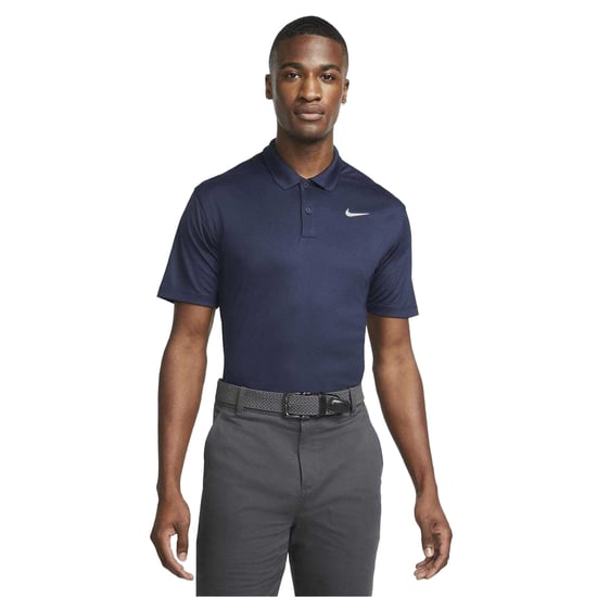 Nike - "Victory" Poloshirt für Herren, Dri-FIT, Emblem (Marine/Weiß) - Image 2