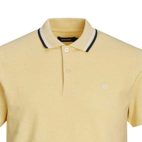Jack And Jones - Poloshirt für Herren, Regulär, kurzärmlig (Gelb) - Image 3