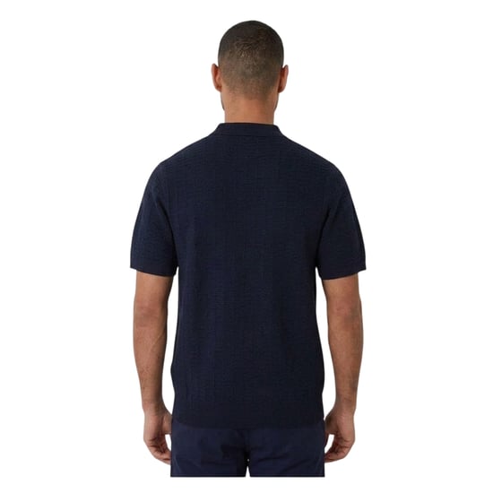 Threadbare - "Halliwell" Poloshirt für Herren, kurzärmlig (Marine) - Image 2