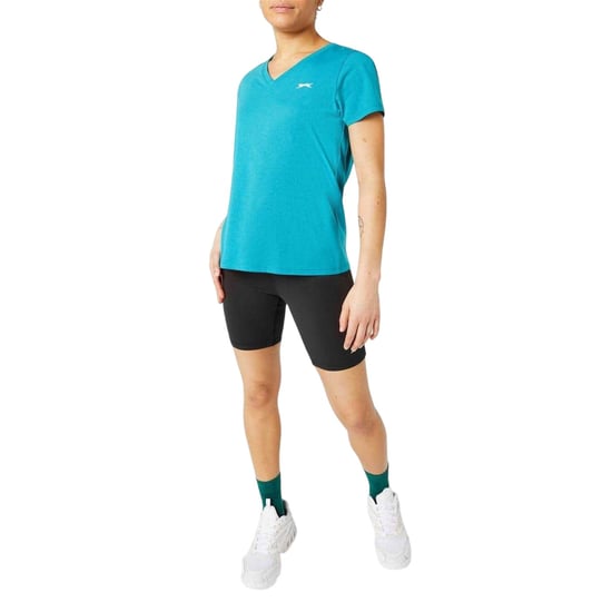 Slazenger - T-Shirt für Damen (Petrol) - Image 4