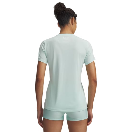Under Armour - T-Shirt für Damen, V-Ausschnitt, lose Passform (Minzgrün) - Image 2