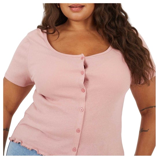 Brave Soul - T-Shirt für Damen, Plus (Graurosa) - Image 3