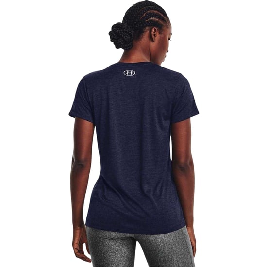 Under Armour - T-Shirt für Damen, V-Ausschnitt, lose Passform (Mitternachtsblau) - Image 2