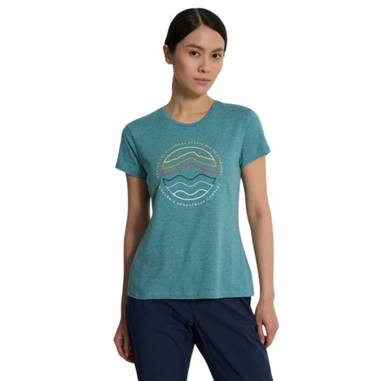 Columbia - "Sloan Ridge" T-Shirt für Damen (Petrol) - Image 3