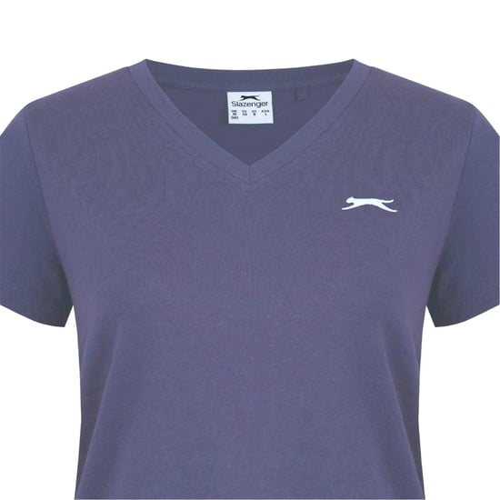 Slazenger - T-Shirt für Damen (Holzkohle) - Image 4
