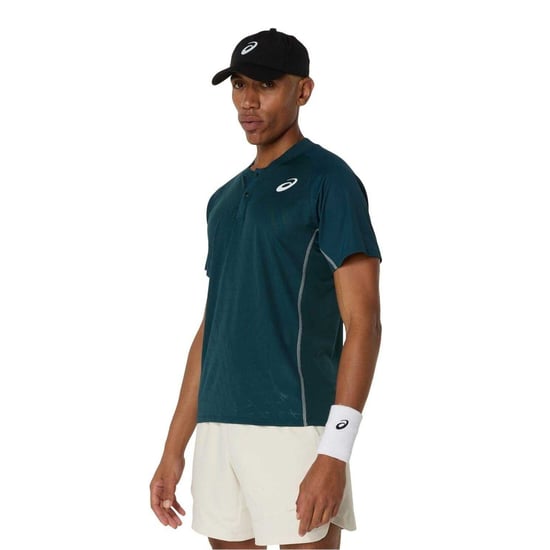 Asics - Poloshirt für Herren, Spiel (Grün) - Image 2