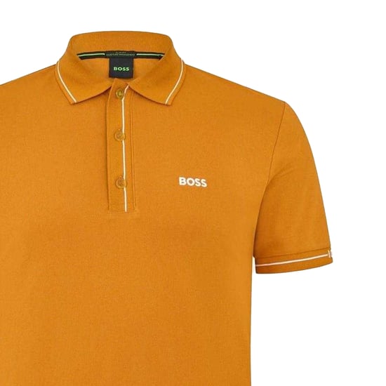 Boss - "Paule" Poloshirt für Herren (dunkel Gelb) - Image 2