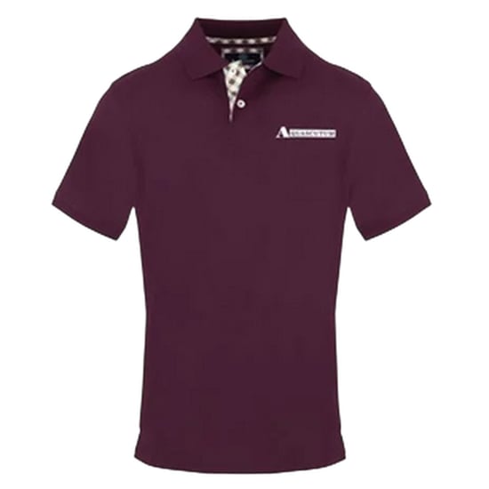 Aquascutum - Poloshirt für Herren, Mit Kragen, kurzärmlig (Rot) - Image 1