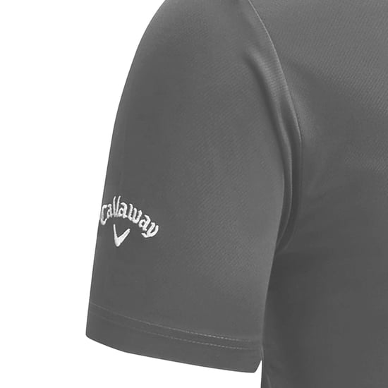 Callaway - Poloshirt, Unifarben für Herren (Grau) - Image 3