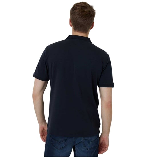 Threadbare - Poloshirt für Herren, Regulär, Gerollte kurze Ärmel (Marine) - Image 2