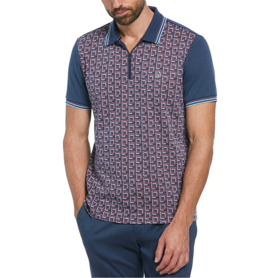Original Penguin - Poloshirt für Herren, kurzärmlig (Meeresblau) - Image 4