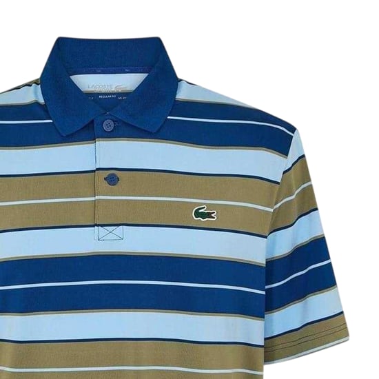 Lacoste - Poloshirt für Herren, Regulär, kurzärmlig (Khaki-Ton/Globus) - Image 2