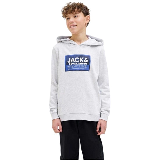 Jack And Jones - "Logan" Kapuzenpullover für Kinder, Regulär (Weiß Melange) - Image 2