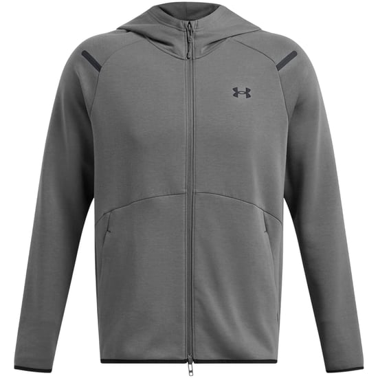 Under Armour - "Unstoppable" Hoodie mit durchgehendem Reißverschluss für Herren (Burgfelsen Weiß) - Image 2