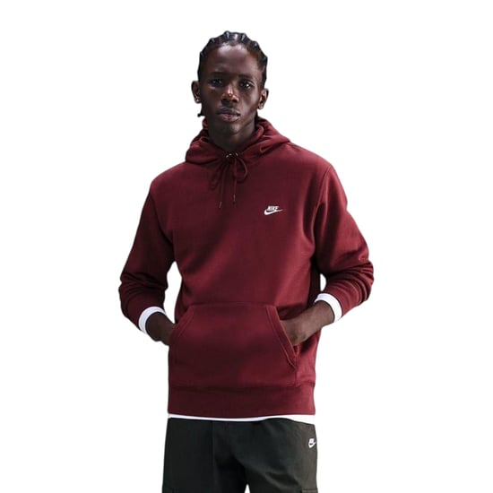 Nike - "Club" Hoodie zum Überziehen für Herren, Fleece (Team Rot) - Image 2