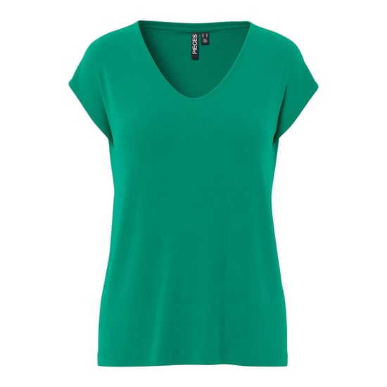 Pieces - "Pckamala" T-Shirt für Damen, V-Ausschnitt, Jerseyware (Pfeffer-Grün) - Image 2