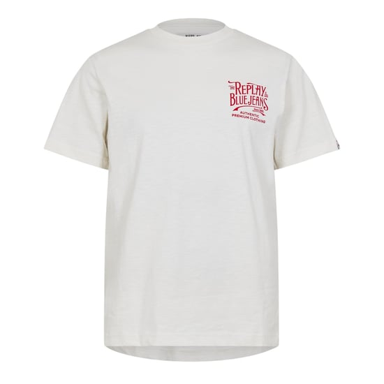 Replay - "Back Jeans" T-Shirt für Herren (Weiß) - Image 1