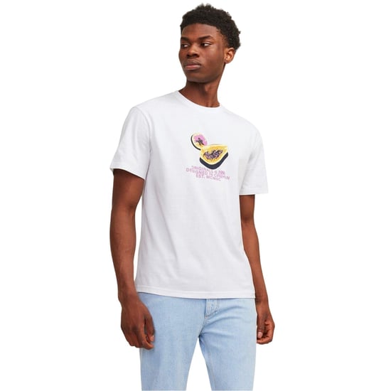 Jack And Jones - T-Shirt für Herren, Rundhalsausschnitt (Leuchtend Weiß) - Image 3
