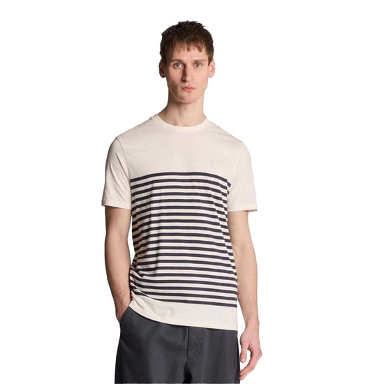 Lyle & Scott - "Breton" T-Shirt für Herren, Bretonisch (Weiß) - Image 3
