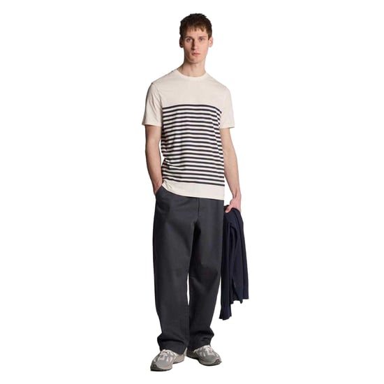 Lyle & Scott - "Breton" T-Shirt für Herren, Bretonisch (Weiß) - Image 4