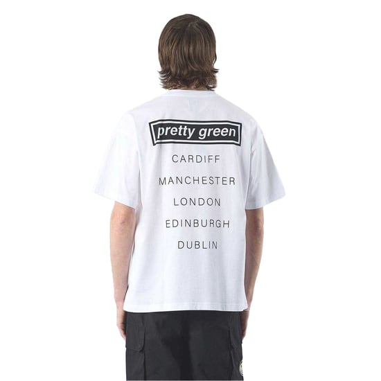 Pretty Green - "Porsche Live Forever" T-Shirt für Herren (Weiß) - Image 4