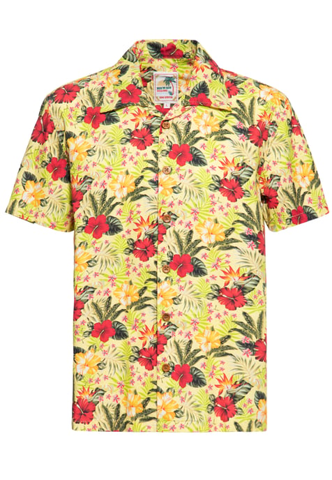 King Kerosin Herren Hawaiihemd - Image 1