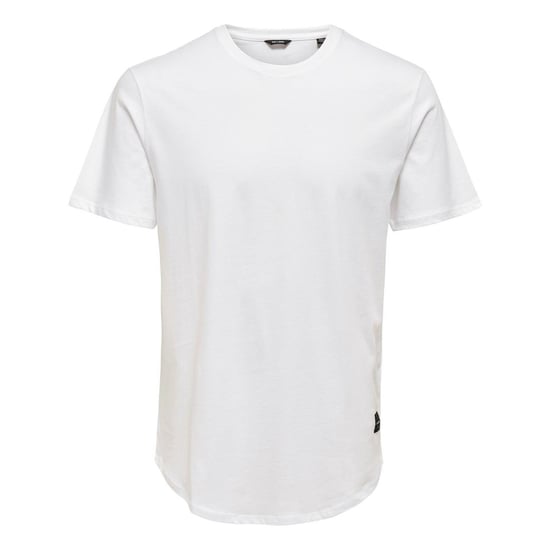 Only and Sons - T-Shirt für Herren, Rundhalsausschnitt, Übergroß (Weiß) - Image 2