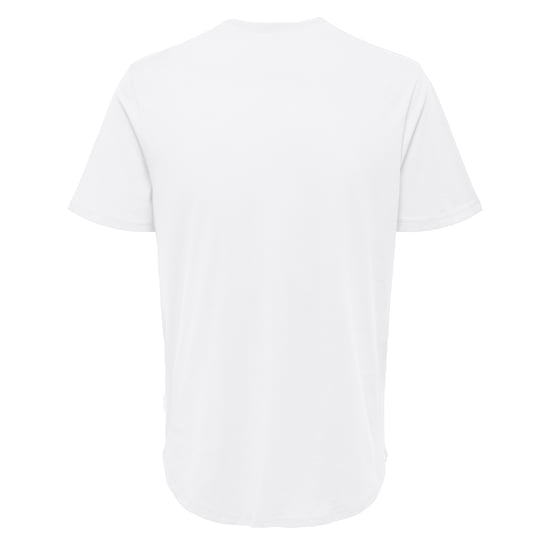 Only and Sons - T-Shirt für Herren, Rundhalsausschnitt, Übergroß (Weiß) - Image 3