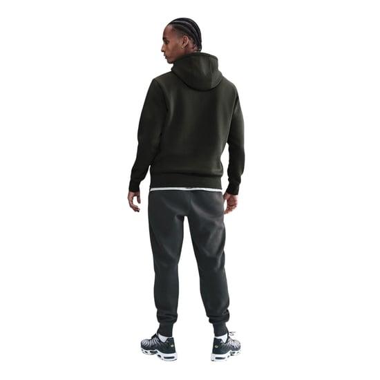 Nike - "Club" Hoodie zum Überziehen für Herren, Fleece (Mammutbaum Rot) - Image 4