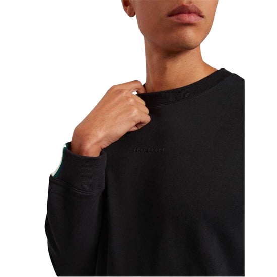 Ted Baker - Sweatshirt für Herren, Rundhalsausschnitt (Schwarz) - Image 4