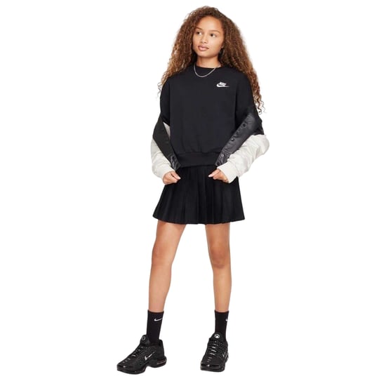 Nike - Sweatshirt für Kinder, Kastig, Langärmlig (Schwarz) - Image 1