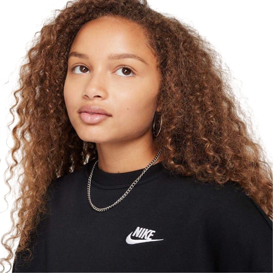 Nike - Sweatshirt für Kinder, Kastig, Langärmlig (Schwarz) - Image 4