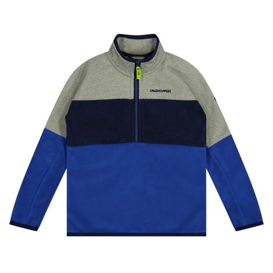 Craghoppers - "Linden" Sweatshirt für Kinder, Reißverschluss, Regulär (Bolzen Blau/graublau meliert) - Image 1