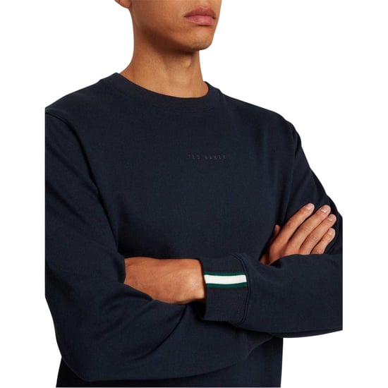 Ted Baker - Sweatshirt für Herren, Rundhalsausschnitt (Marine) - Image 4
