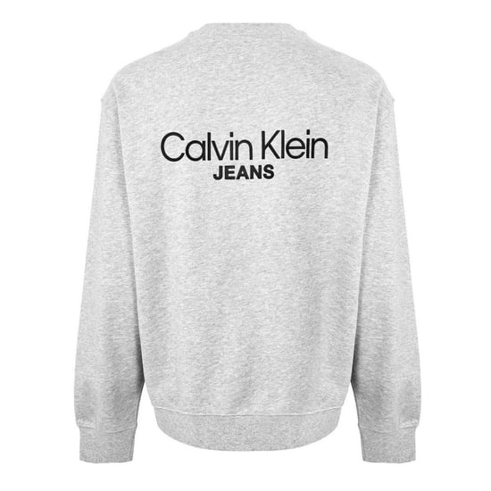 Calvin Klein - Sweatshirt für Herren, Rundhalsausschnitt, Regulär (Grau meliert) - Image 2