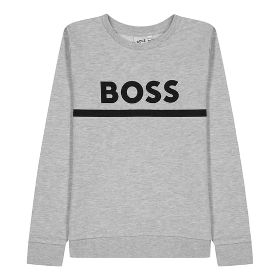 Boss - Sweatshirt für Kinder, Regulär (Grau) - Image 1